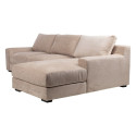 Corner sofa HERDIS RC, beige