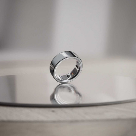 Oura Ring 4 Size 7 Silver