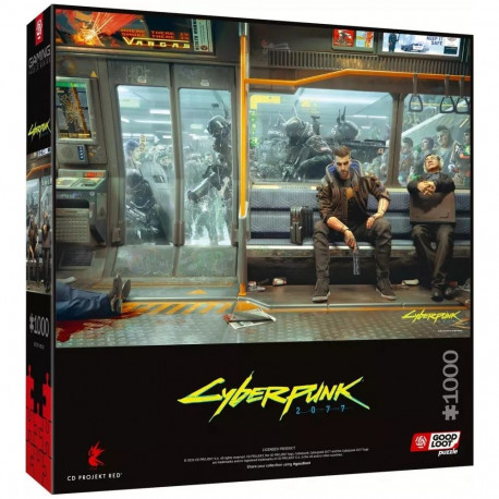 Good Loot Gaming pusle Cyberpunk 2077: Metro, 1000 tükki