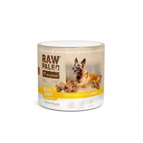 VETEXPERT koeramaius Raw Paleo Olympic kalkun Medium Large Mono 90g