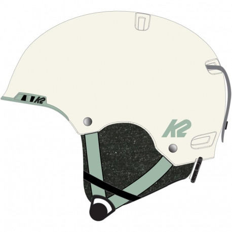 K2 naistekiiver MERIDIAN 55-59, valge pärlmutter