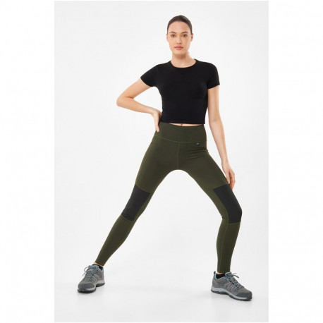 Legginsy damskie VIKING Levanta Lady khaki   L