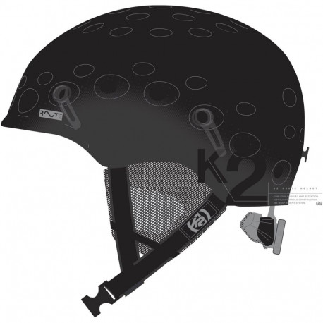 Meeste kiiver K2 ROUTE 51–55, must
