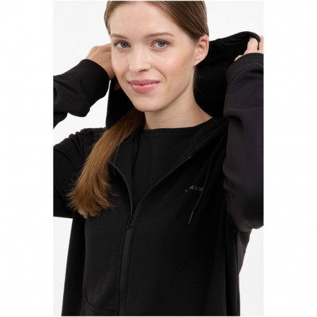 Bluza damska VIKING Team Wear Lady Bamboo rozpinana z kapturem czarna   S