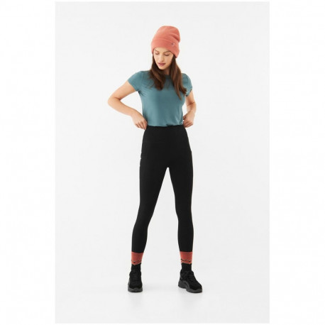Legginsy damskie VIKING Lasala Lady Bamboo czarne   L