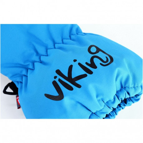 Rękawice zimowe dziecięce VIKING Hakuna Kids jednopalczaste niebieskie   4