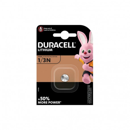 Battery - Duracell 1/3N Lithium 3V 11.6mm x 10.8mm