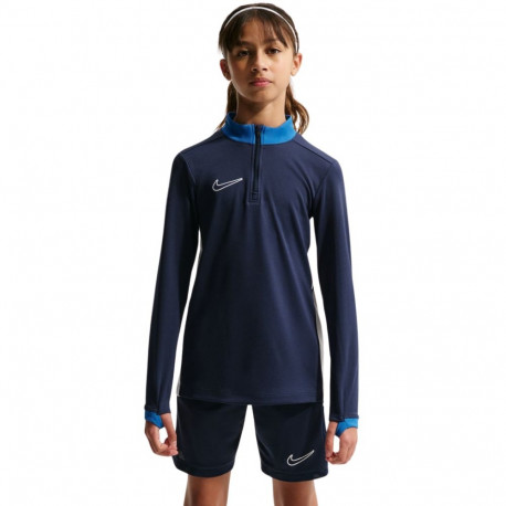 Bluza dla dzieci Nike Dri-Fit Academy 25 Drill Top granatowa FZ9773 410  XL