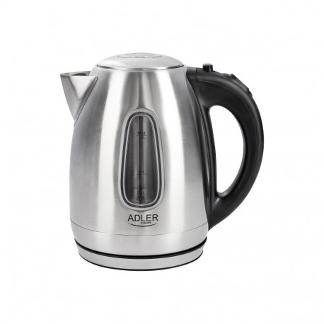 Adler Kettle AD 1223 Standard, Stainless steel, Stainless steel, 2200 W, 360 rotational base, 1.7 L
