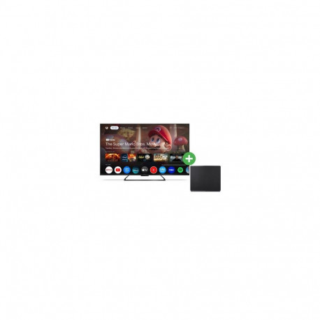 Sharp 55HR7265E + CP-AWS0101 Bundle Black
