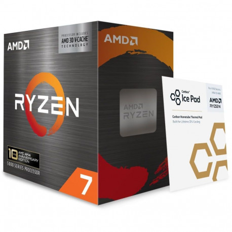 AMD AMD CPU Desktop Ryzen 7 8C/16T 5800X3D (4.5GHz 100MB 105W AM4) Box (730143318471)
