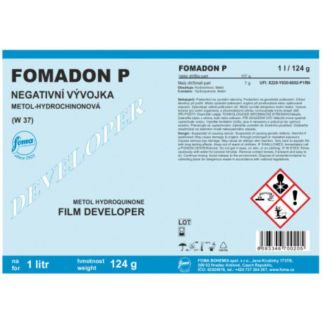 Foma film developer Fomadon P (W37) 1L