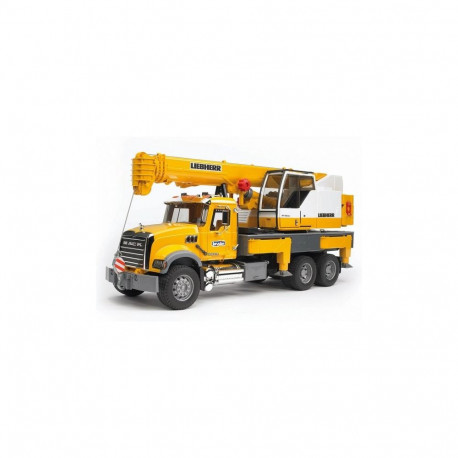 bruder MACK Granite Liebherr Crane Truck - 02818