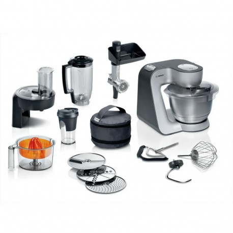 Bosch Bosch MUM5 Series 4 1000 W sudraba - Virtuves kombains (4242005501106)