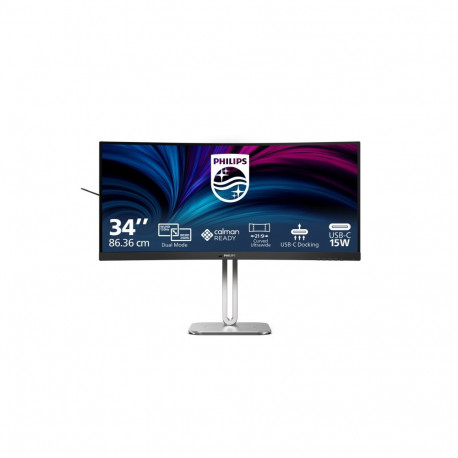 PHILIPS 34B2U5900C/00 34" DUAL Mode Curved Business monitor 21:9/5120x2160/350cdm2/2ms/DP HDMI USB-C
