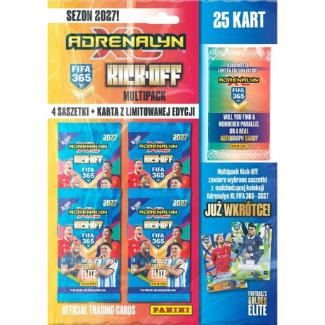 Panini jalgpallikaardid FIFA 365 2027 Multipack Kick Off