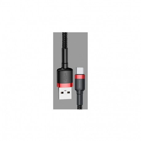 Baseus Baseus CAMKLF-B91 USB cable 1 m USB A Black Red
