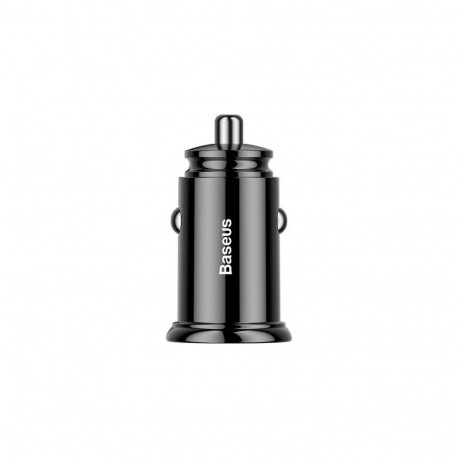 Baseus Baseus CCALL-YS01 auto ldtjs USB-C / USB / 5A / 30W / QC 4.0 / PD 3.0 / SCP / AFC melns