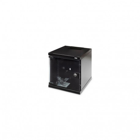 Digitus Digitus DN-10-06U-B 6U Wall Mount Cabinet Black (bojts iepakojums) Black