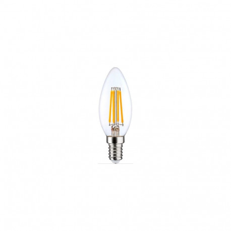 Visional LED Filament bulb E14, C35, 4W, 520lm, 3000K, 360