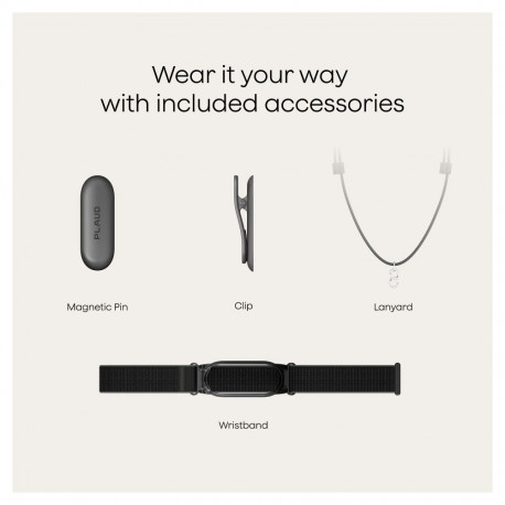 "PLAUD NotePin S Black"
