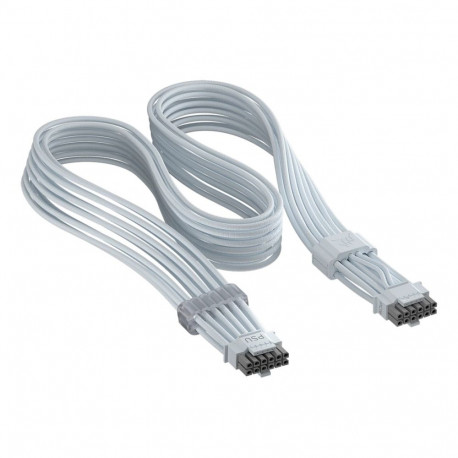 "CORSAIR Cable ThermalProtect PCIe 5.1 600W 12V-2x6 White"