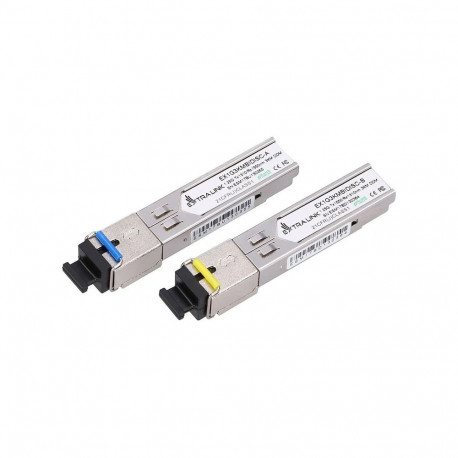 "SFP 1.25G WDM Module 1310/1550 Nm Single-Mode 3 Km SC DOM - Transceiver - Fibre Optic"