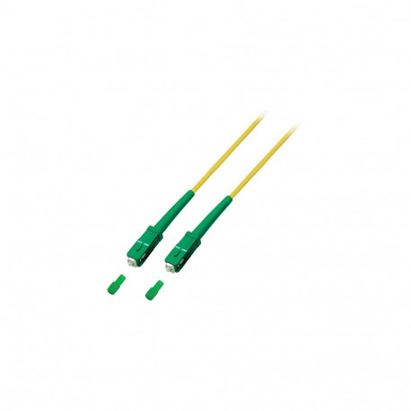 "EFB Simplex Patchkabel SC/APC-SC/APC OS2 G657A2 1m LSZH 3mm gelb"