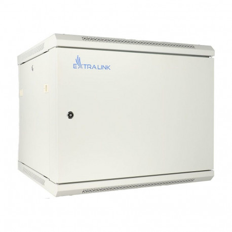 "EX12974-12U 600x450 ASP Gray Rack-mounted Cabinet Full Metal Door"