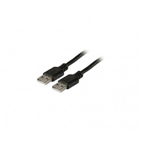 "EFB USB2.0 Anschlusskabel A-A, St.-St., 1,5m, schwarz, Classic"