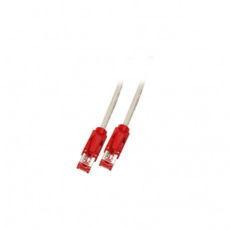 "EFB RJ45 Patchkabel Cat.6 S/FTP LSZH Draka UC900 TM21rot crossed grau 1m"
