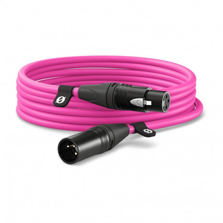 Rode Microphones Premium XLR-kaabel XLR6M-P 6m, roosa