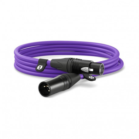 "Rode Microphones Premium XLR-Kabel XLR3M-PU purple (lila, 3 Meter)"