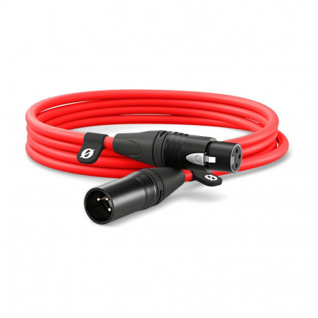 Rode Microphones XLR-kaabel XLR3M-R 3m, punane