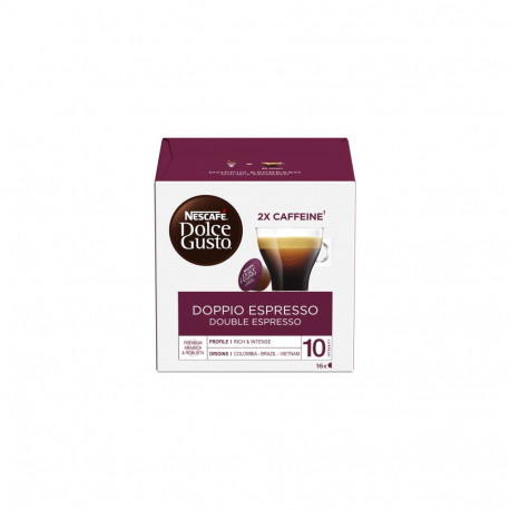 Nescafe Dolce Gusto Doppio Espresso Coffee, 16 capsules