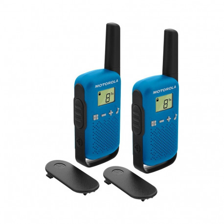Motorola kahesuunaline raadiosaatja TALKABOUT T42 16 channels, must, sinine