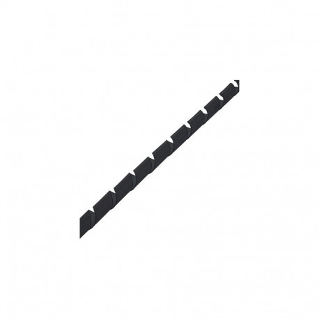 InLine Spiral Wrapping Band 10m, black, 18mm