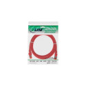 InLine Patch Cable S/FTP PiMF Cat.6 250MHz PVC copper red 3m