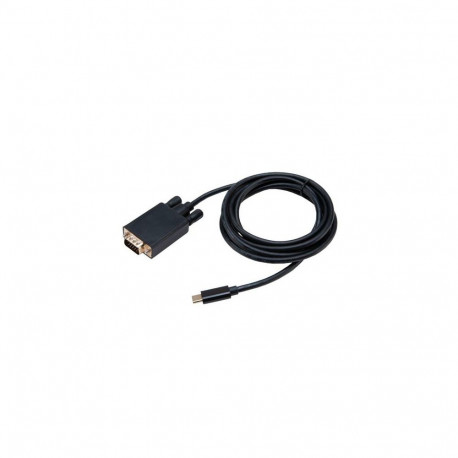 Akasa AK-CBCA17-18BK cable gender changer USB Type-C VGA Black