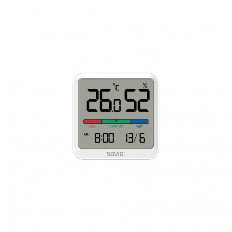 Savio CT-01/W temperature/humidity sensor Indoor Temperature sensor Freestanding