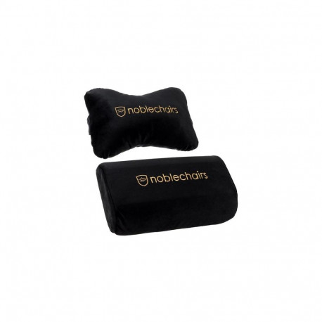 noblechairs Cushion set Black, Gold 2 pc(s)