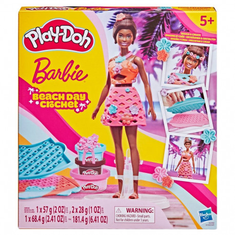 PLAY-DOH BARBIE mängukomplekt suvine rannastiil