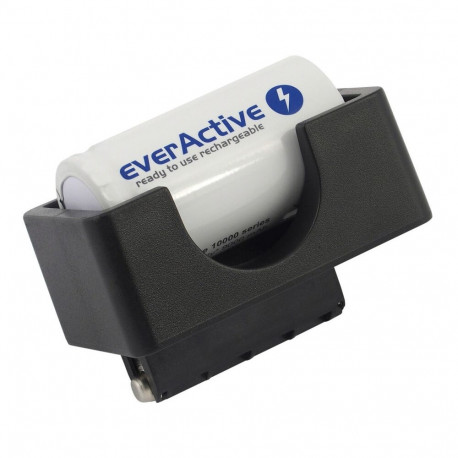 Adapter - everActive NC-3000 C/D Battery Charging Adapter for Ni-MH/Ni-Cd Batteries Black