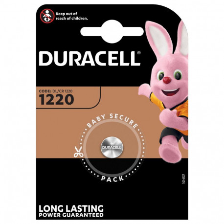 Battery - Duracell CR1220 3V Lithium Coin Cell 12.5mm