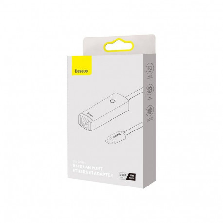 Adapter - Baseus USB-C To RJ45 Gigabit Ethernet Adapter 1000 Mbps