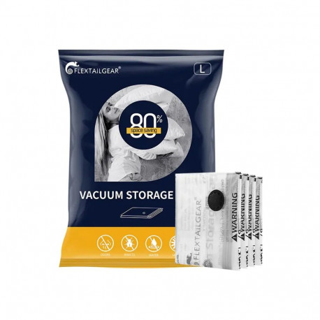 Vacuum Storage Bag - Flextail NANO BAG J 70 × 100 cm Transparent