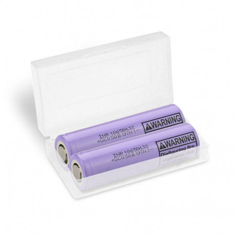 18650 Battery - LG HJ2 18650 Li-Ion Batteries, 2-Pack, 3.6 V, 2950 mAh, 20 A