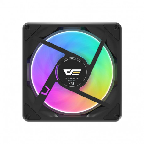 Case Fan - darkFlash Gauss G24 120 mm 800-2000 RPM 52.96 CFM 33.55 dBA 5V ARGB Black