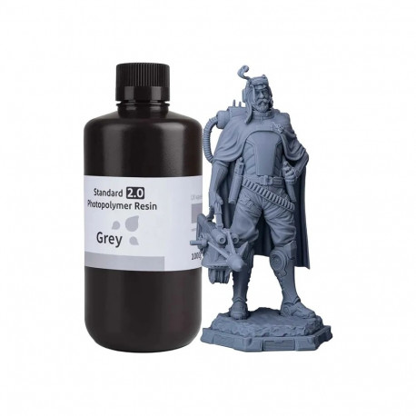 3D Printer Resin - ELEGOO Standard 2.0 Gray