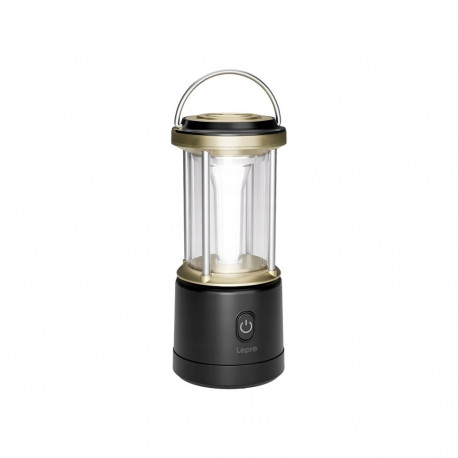 Camping Lantern - LEPRO 330043-BK, 1,100 lm, Black